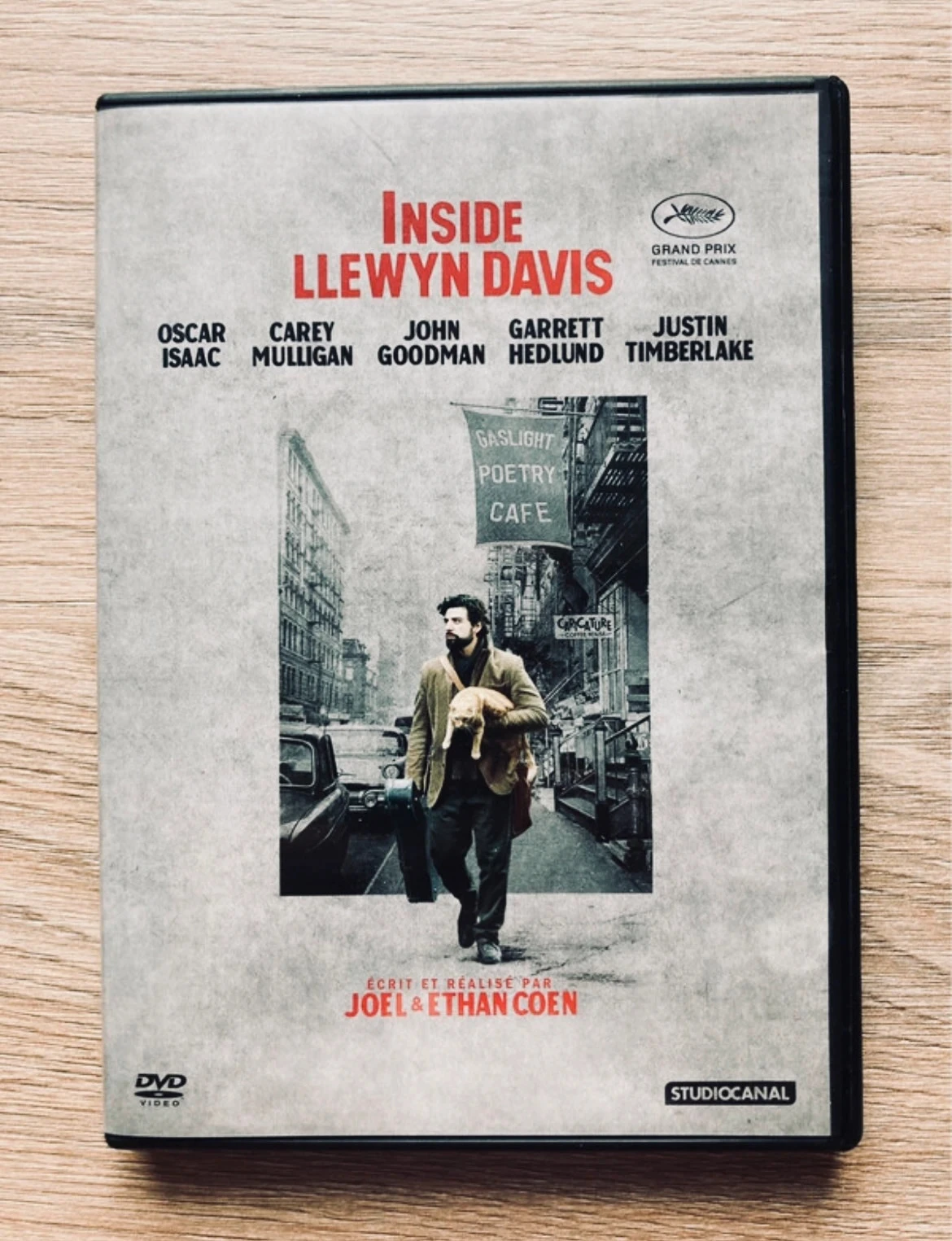 DVD Inside Llewyn Davis des frères Coen.